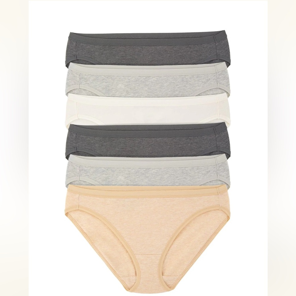 Felina organic cotton panties 6-pack